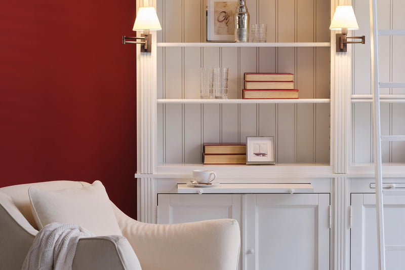 BALMORE Bücherregal, weiss