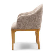 Rivièra Maison Armlehnstuhl Rozzano, Tweed, Liver Grey – Ansicht 3
