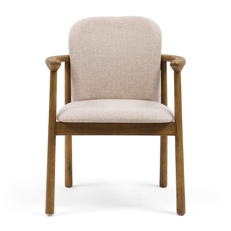 Rivièra Maison Armlehnstuhl La Cabane, Rich Tweed, Warm Beige - Ansicht 1