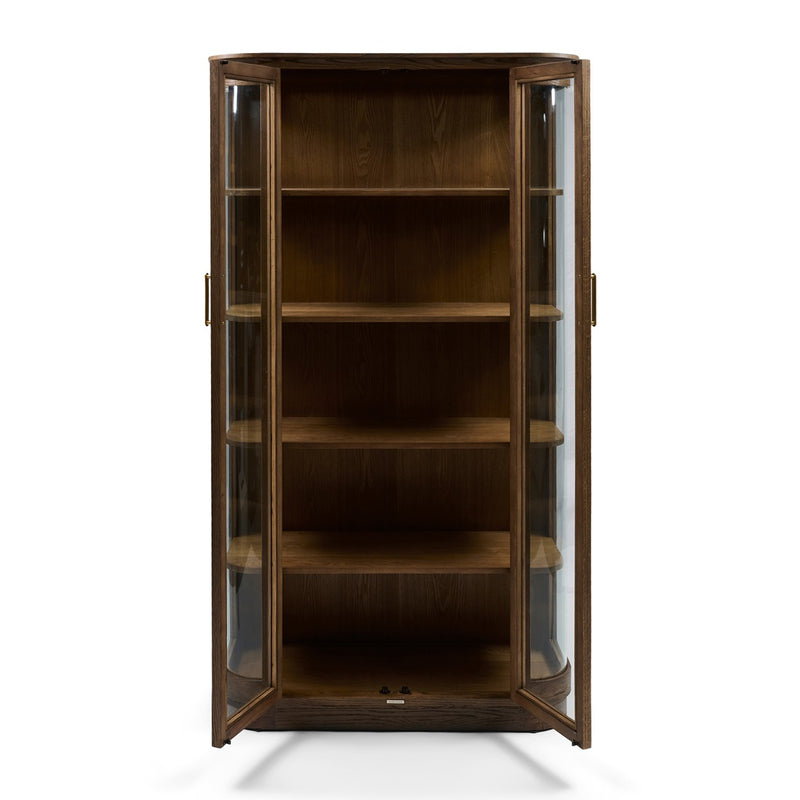 Rivièra Maison Vitrine Waldorf aus Eichenholz und Glas – Ansicht 3
