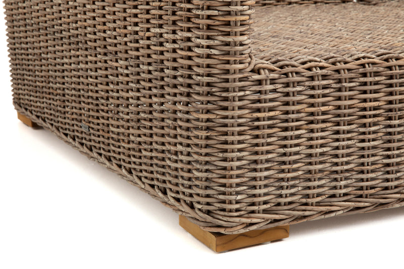 HILLS Gartensofa + Hocker