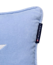 Baby-Kissen Signature Star aus Bio-Baumwolle – Blau