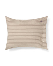Flanell Kissenbezug Nadelstreifen