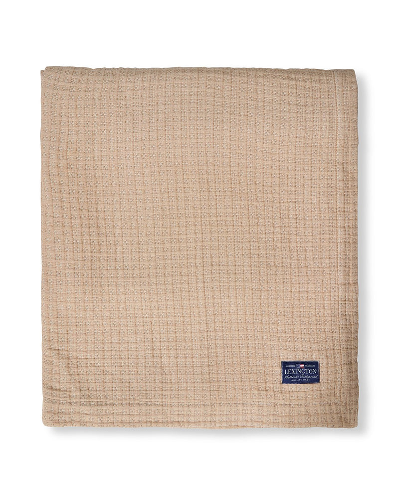 Jacquard-Tagesdecke aus Bio-Baumwolle