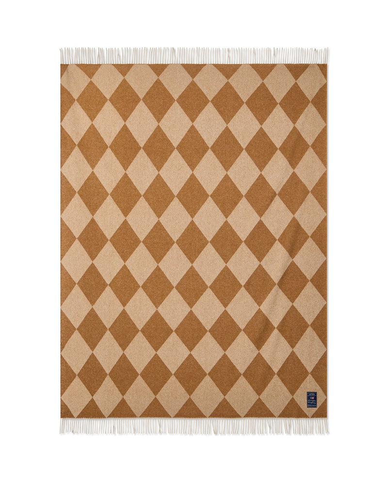 Argyle-Plaid aus recycelter Wolle