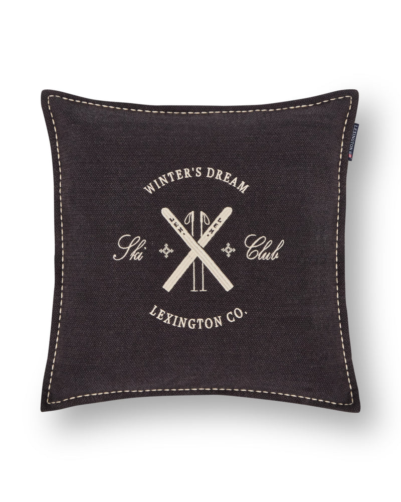 Tweed-Kissenbezug Ski Club