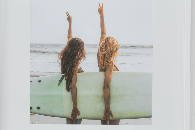 SURFER GIRLS Rahmen