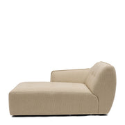 Rivièra Maison Chaiselongue Lugano links aus Bouclé, Natural Grey - Ansicht 4