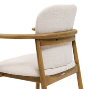Rivièra Maison Armlehnstuhl La Cabane, Rich Tweed, Antique White - Ansicht 6