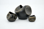 REYNOLDS Vase, Keramik, bronze