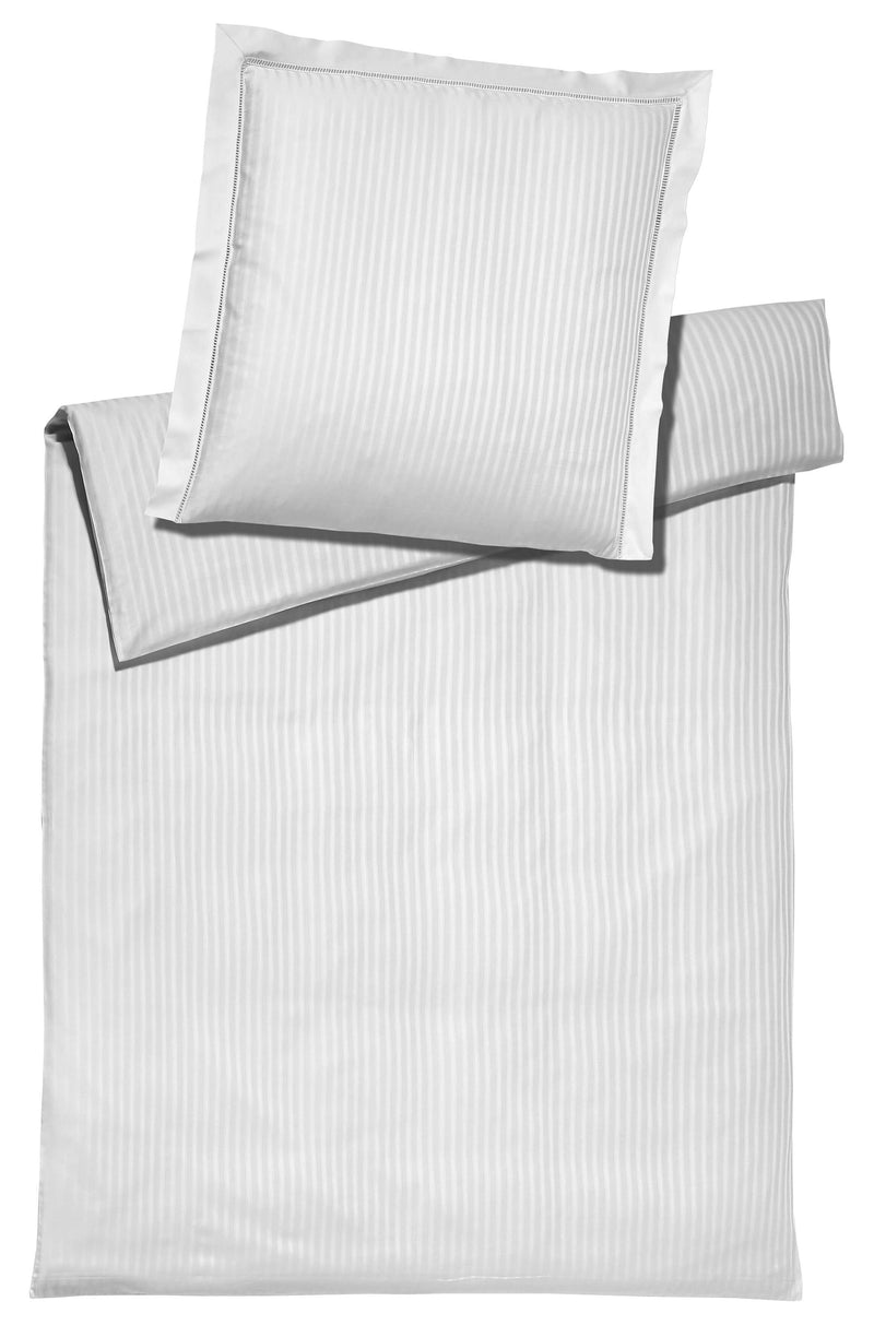 Webstreifen Satin Bettwäsche White House