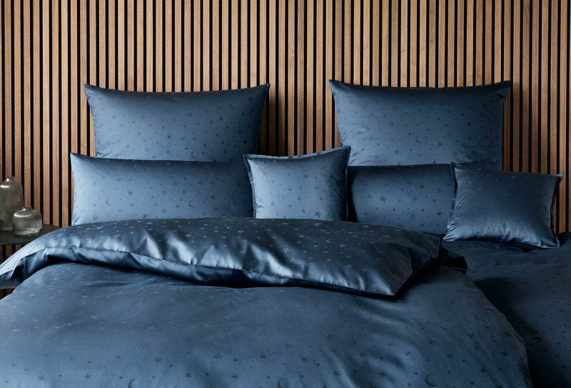 Jacquard Satin Bettwäsche Stars