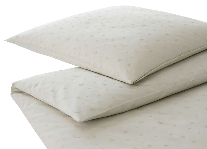 Jacquard Satin Bettwäsche Stars