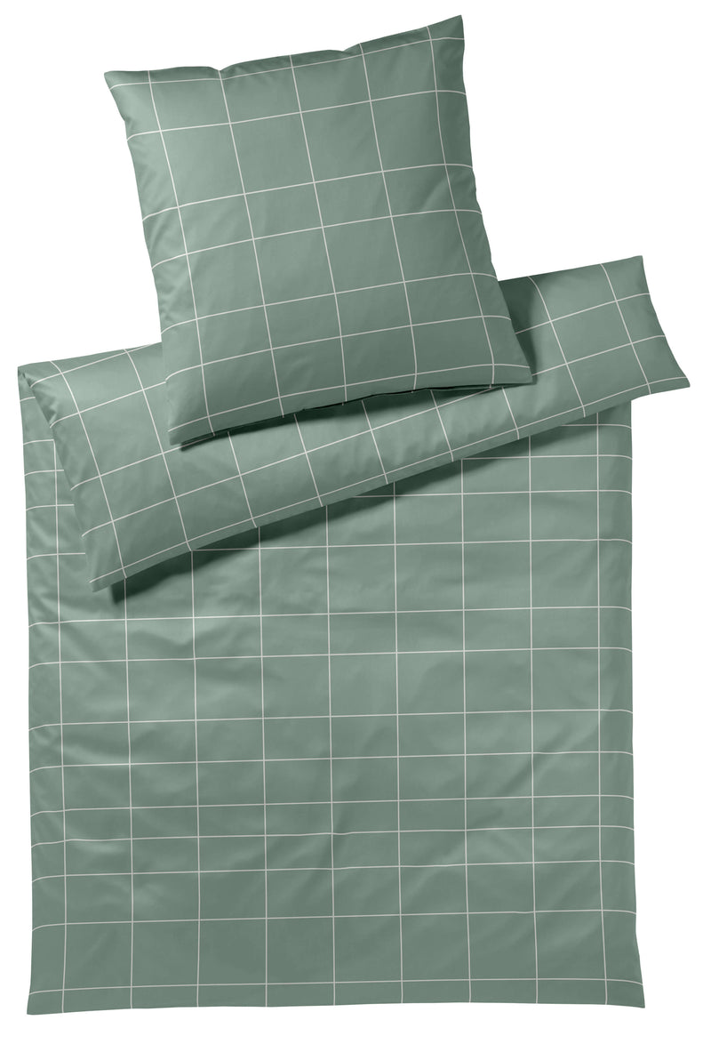 Mako Satin Bettwäsche Cross