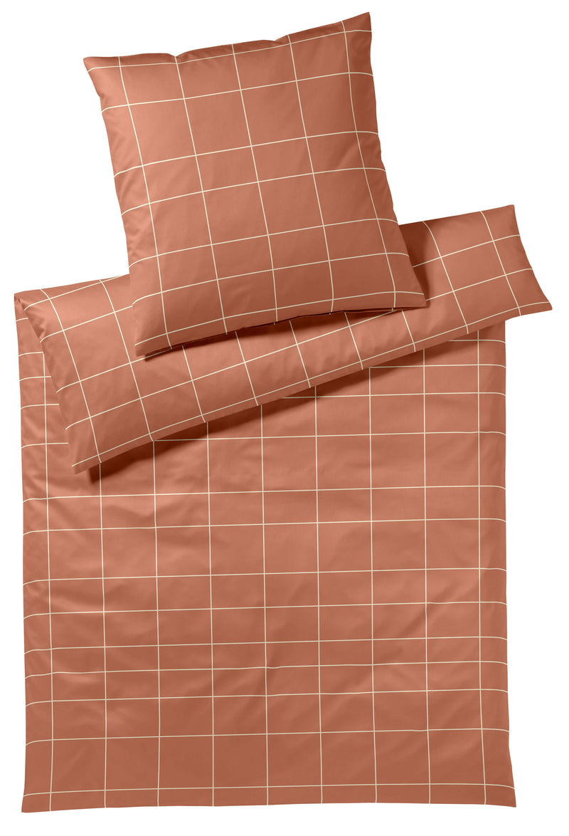 Mako Satin Bettwäsche Cross