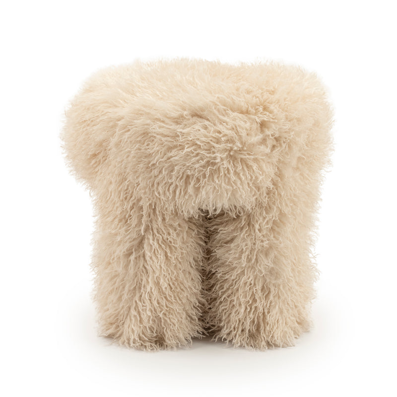 Hocker Doodly, beige