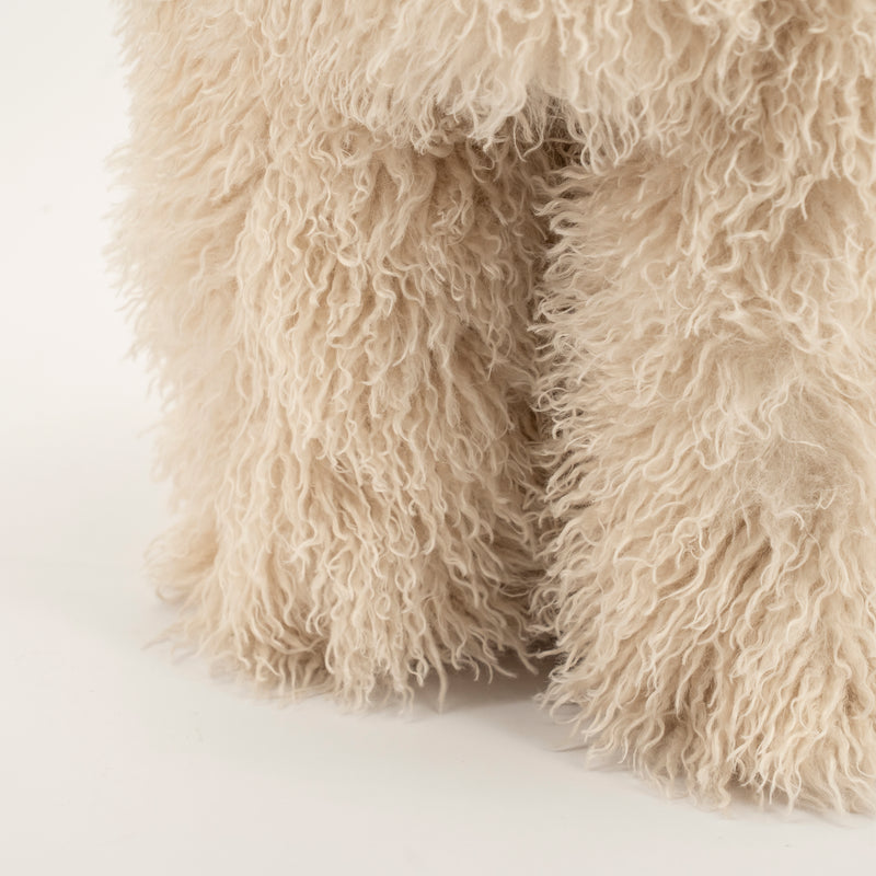 Hocker Doodly, beige