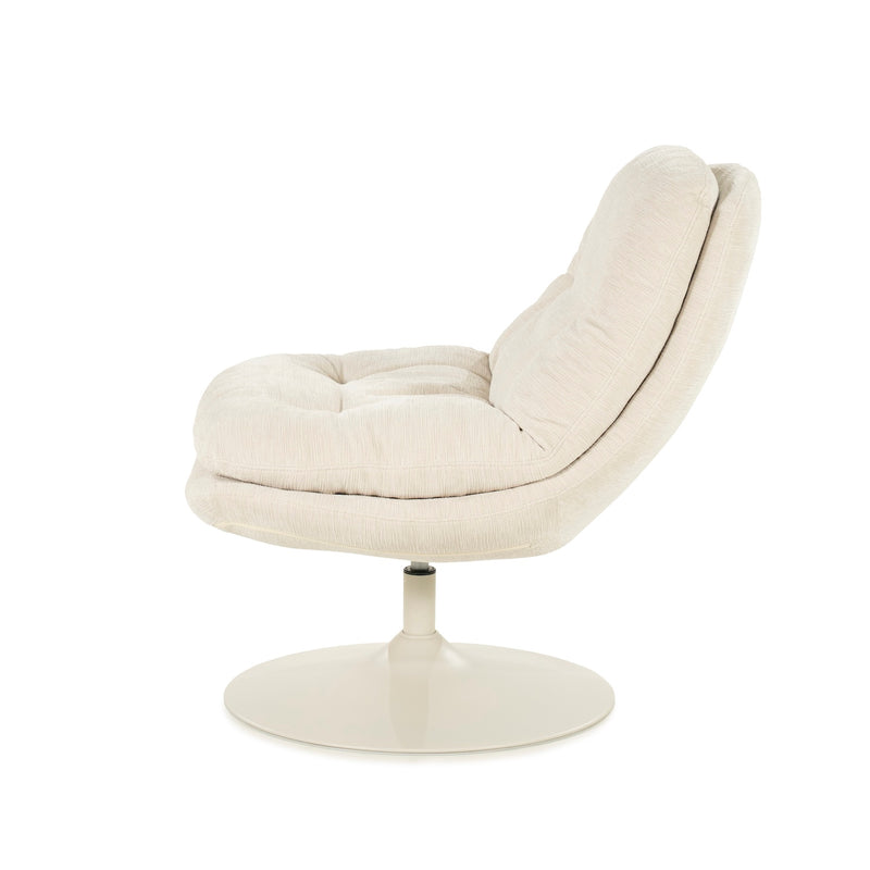 Retro Loungesessel Tromba, beige