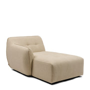 Rivièra Maison Chaiselongue Lugano links aus Bouclé, Natural Grey - Ansicht 2