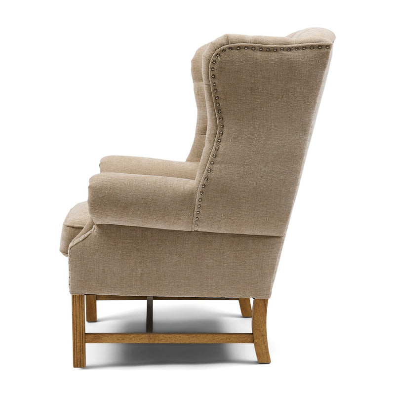 Rivièra Maison Franklin Park Ohrensessel, Natural Linen, Produktansicht – Ansicht 3