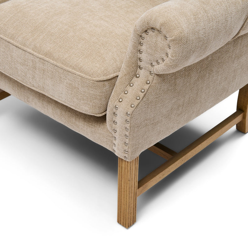 Rivièra Maison Franklin Park Ohrensessel, Natural Linen, Produktansicht – Ansicht 4