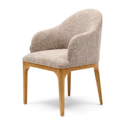 Rivièra Maison Armlehnstuhl Rozzano, Tweed, Liver Grey – Ansicht 2