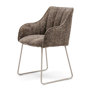 Rivièra Maison Armlehnstuhl High Line Park, Tweed, Sepia Brown – Ansicht 2