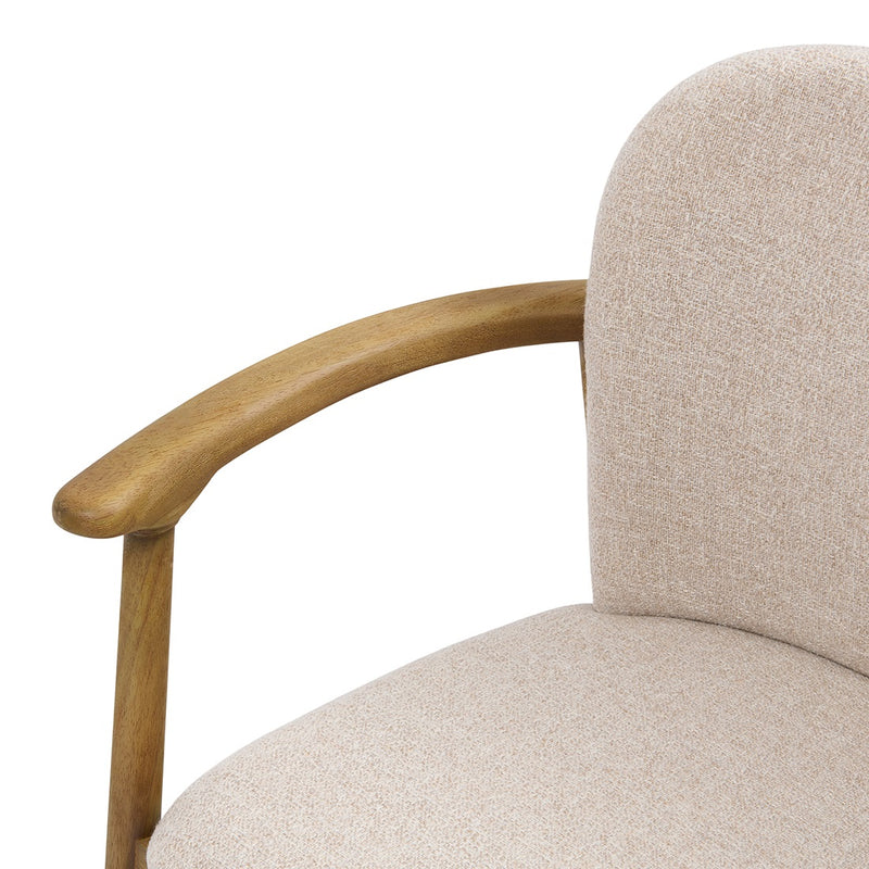 Rivièra Maison Armlehnstuhl La Cabane, Rich Tweed, Warm Beige - Ansicht 5