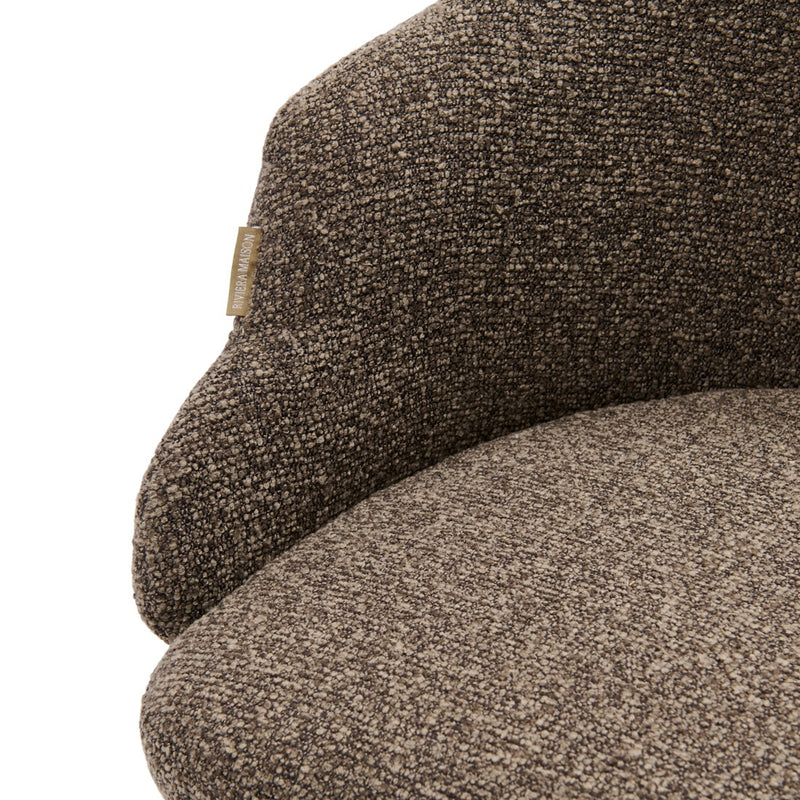 Rivièra Maison Drehbarer Armlehnstuhl Burlington, Mountain Weave, Lush Brown - Ansicht 5