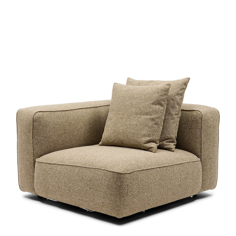 Rivièra Maison Eckmodul Hamilton mit Armlehne links, Olive - Ansicht 4
