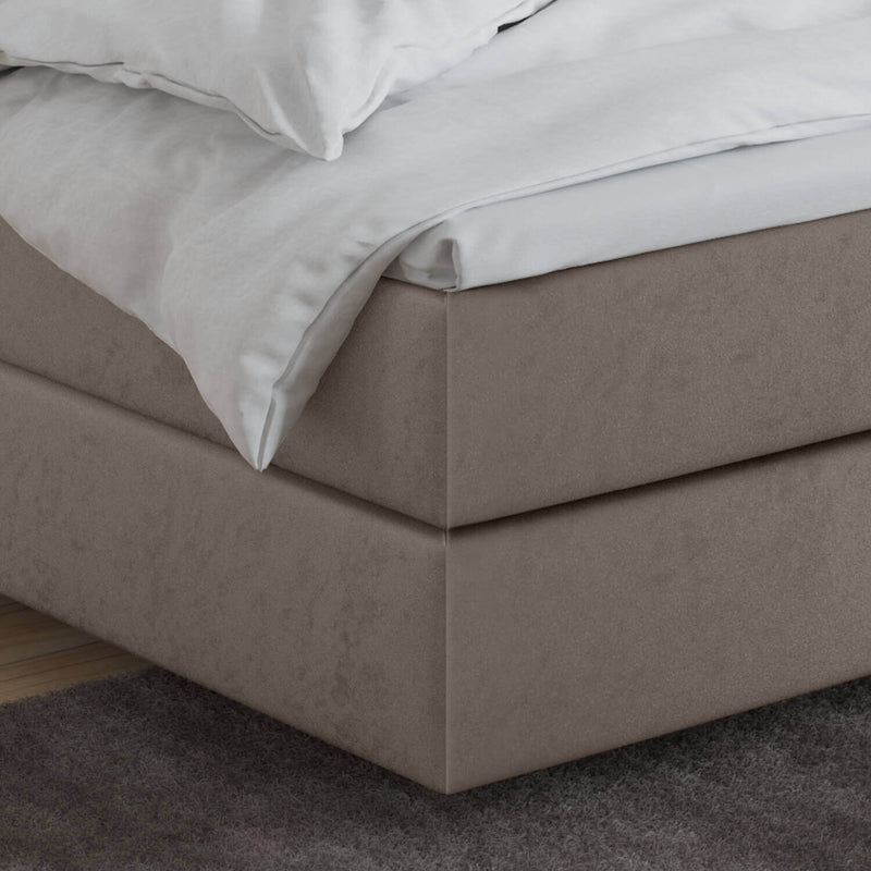 Boxspringbett Crystal mit Schwebeoptik