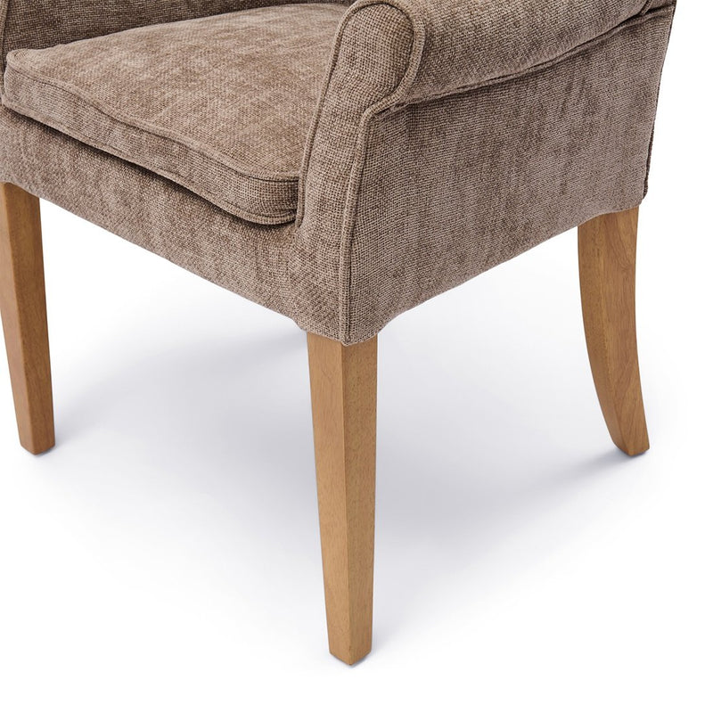 La Scala Dining Armchair, mushroom