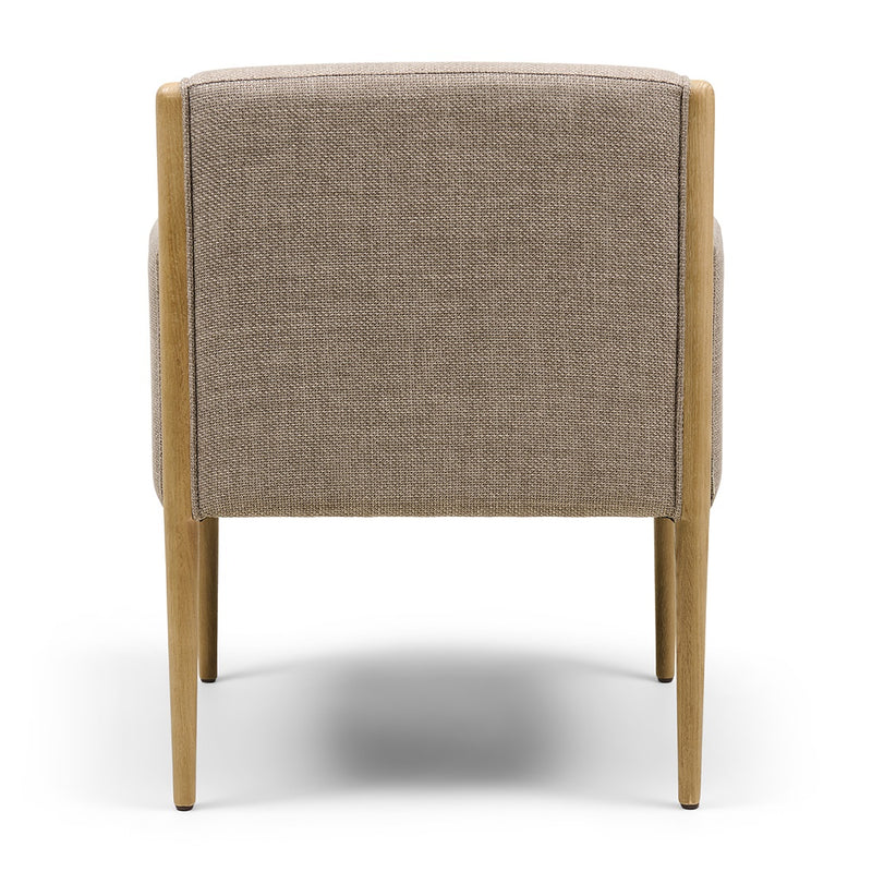 Rivièra Maison Armlehnstuhl Le Mans, Structured Weave, Classic Taupe - Ansicht 4