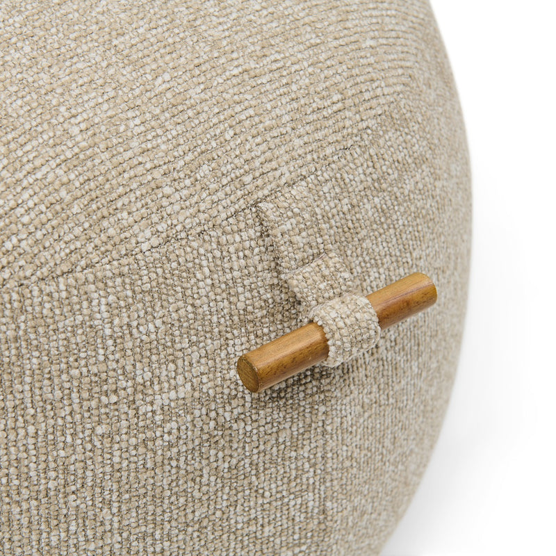 Fußhocker Aspen, sand