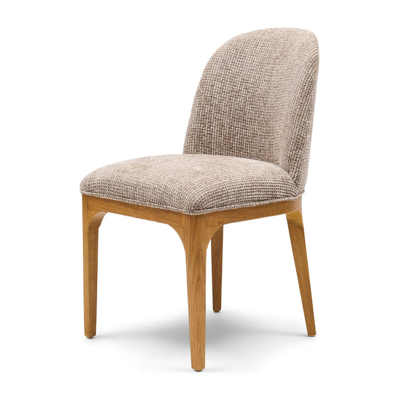 Rivièra Maison Esszimmerstuhl Rozzano, Tweed, Liver Grey – Ansicht 2