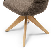 Rivièra Maison Drehbarer Armlehnstuhl Burlington, Mountain Weave, Lush Brown - Ansicht 4