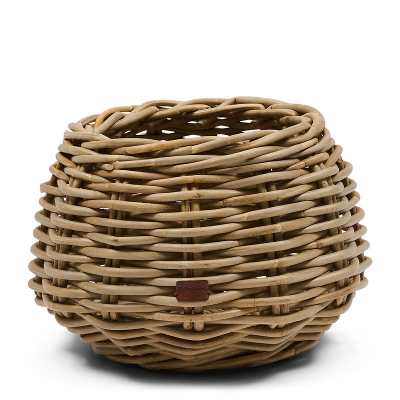 Rivièra Maison Pflanzkorb Fonte aus Rattan, Ø 55 cm – Ansicht 1