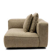 Rivièra Maison Eckmodul Hamilton mit Armlehne links, Olive - Ansicht 3
