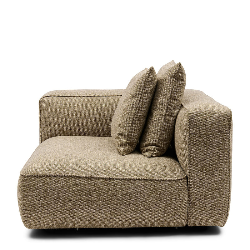 Rivièra Maison Eckmodul Hamilton mit Armlehne links, Olive - Ansicht 3