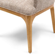 Rivièra Maison Armlehnstuhl Rozzano, Tweed, Liver Grey – Ansicht 6