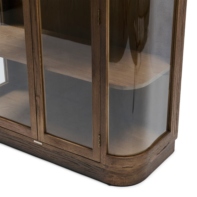 Rivièra Maison Vitrine Waldorf aus Eichenholz und Glas – Ansicht 6