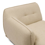 Rivièra Maison Chaiselongue Lugano links aus Bouclé, Natural Grey - Ansicht 6