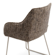 Rivièra Maison Armlehnstuhl High Line Park, Tweed, Sepia Brown – Ansicht 4