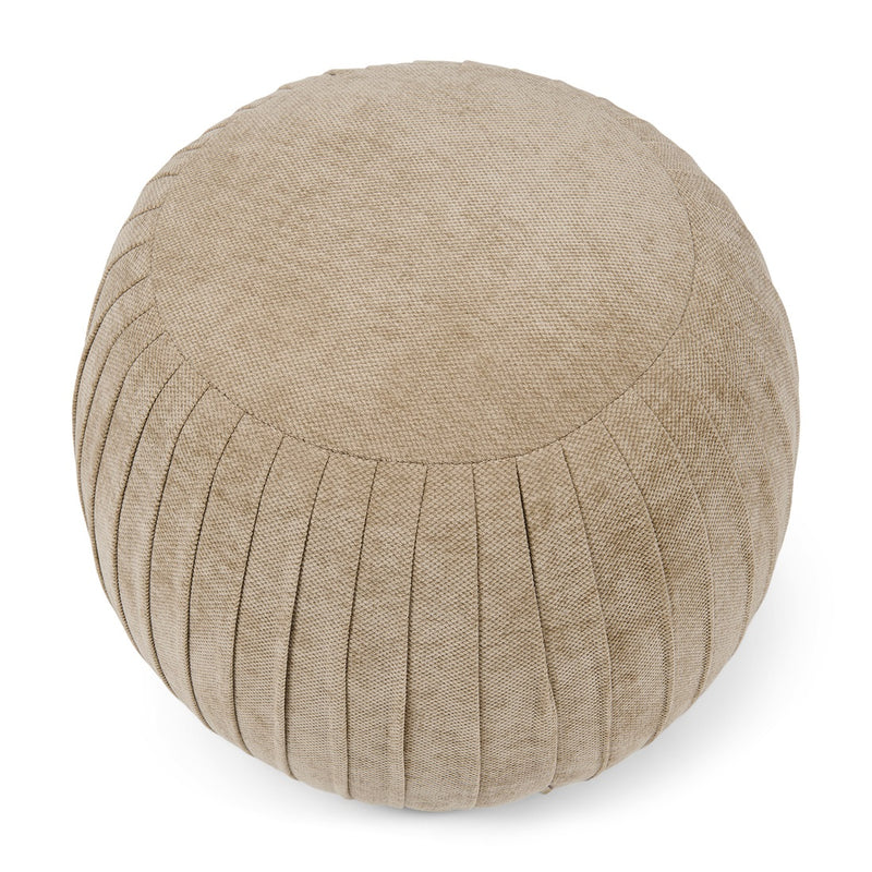 Paris Hocker, Vintage Jaquard Mild Cashmere