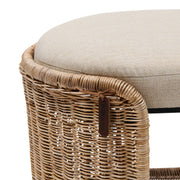 Rivièra Maison Sitzbank Gili aus Rattan – Ansicht 4