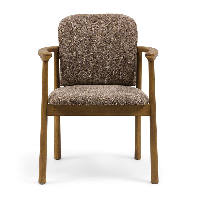 Rivièra Maison Armlehnstuhl La Cabane, Rich Tweed, Mochaccino Brown - Ansicht 1