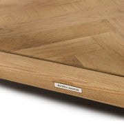 Rivièra Maison Couchtisch Veneto aus Eichenholz und Glas – Ansicht 2