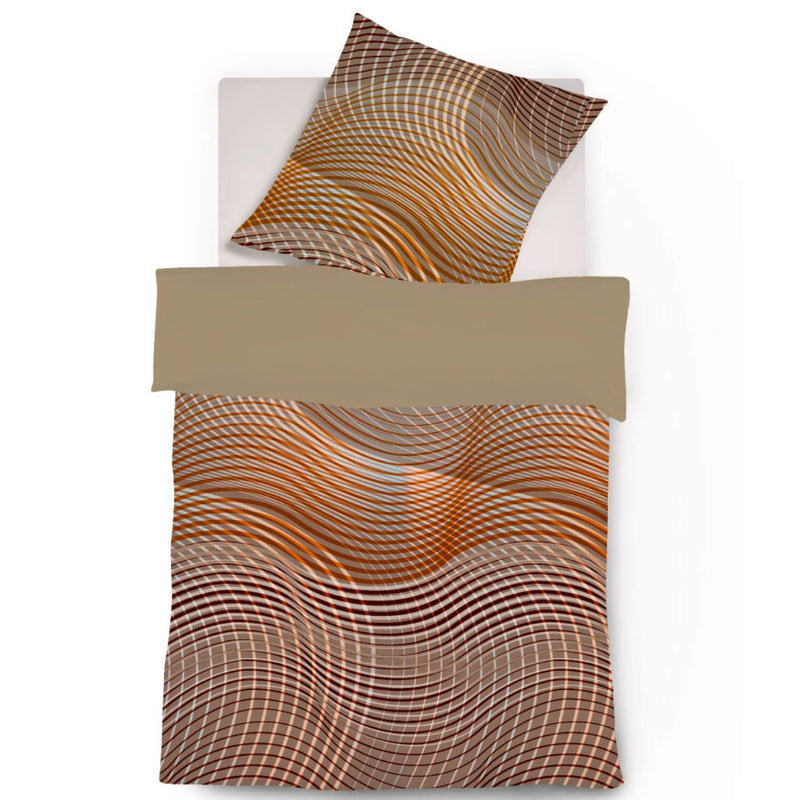 Mako Satin Bettwäsche Bed Art S
