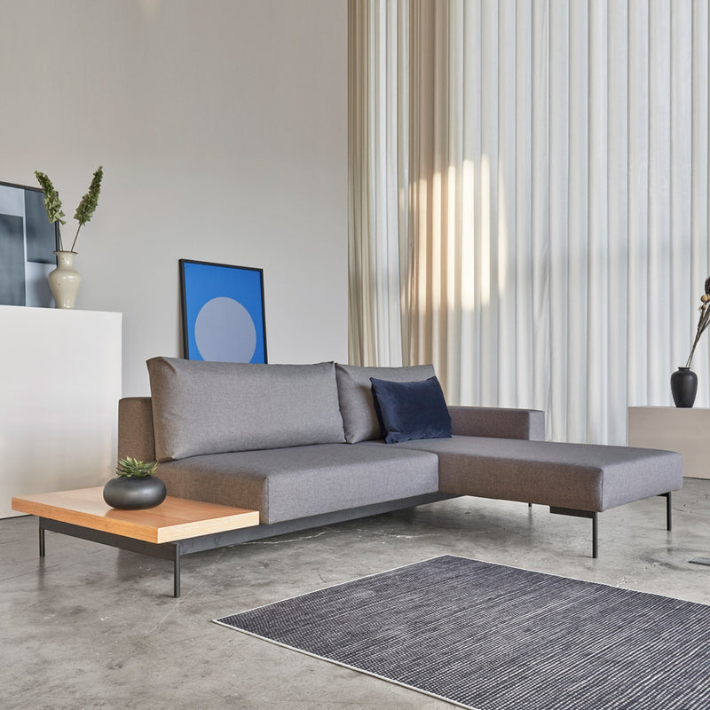 Schlafsofa Bragi Flashtex Light Grey