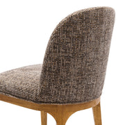 Rivièra Maison Esszimmerstuhl Rozzano, Tweed, Sepia Brown – Ansicht 4